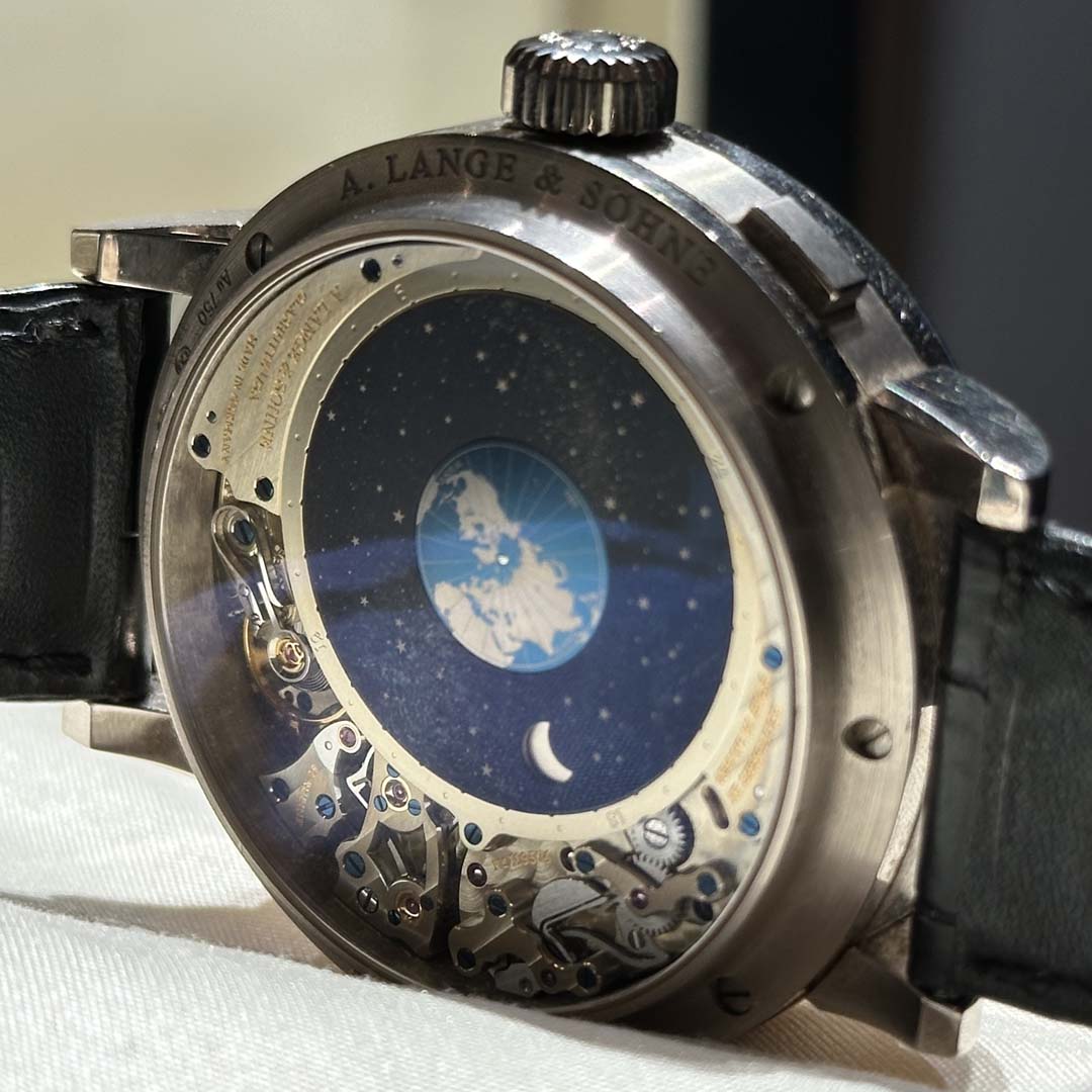 A. LANGE & SOHNE RICHARD LANGE PERPETUAL CALENDAR TERRALUNA WHITE GOLD