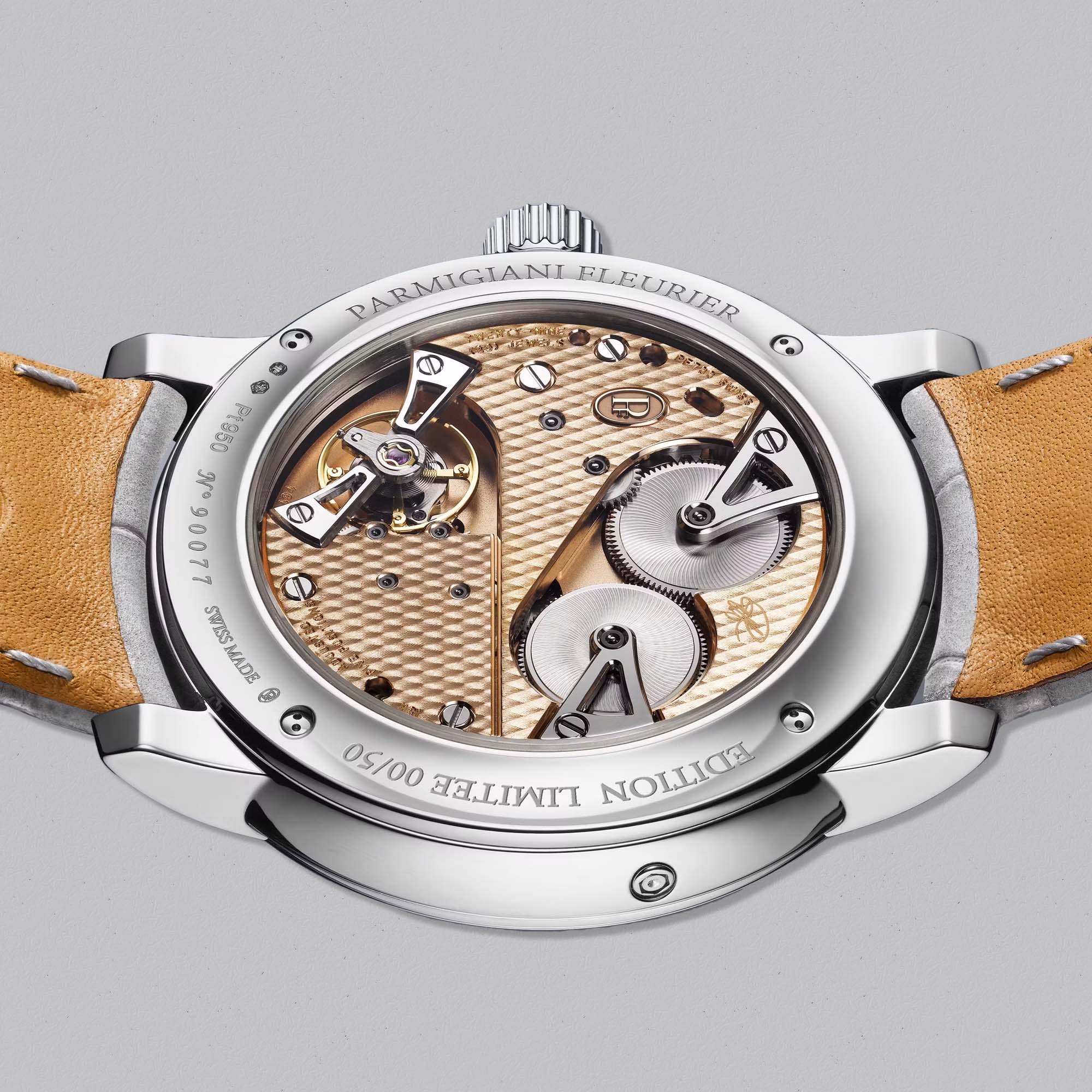 TORIC QUANTIEME PERPETUEL PLATINUM MORNING BLUE LIMITED EDITION OF 50