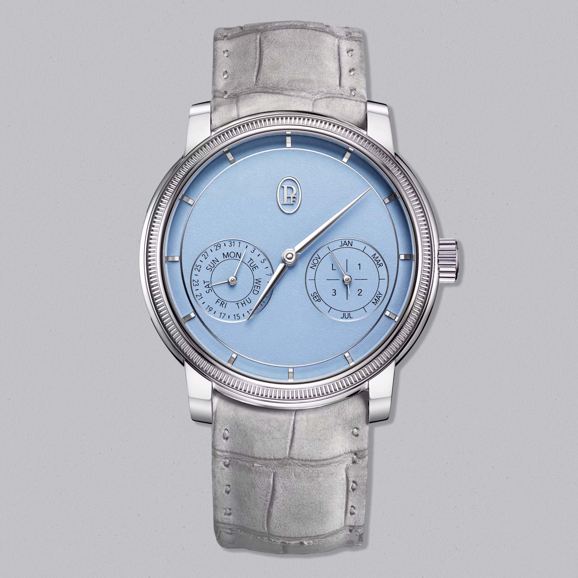 TORIC QUANTIEME PERPETUEL PLATINUM MORNING BLUE LIMITED EDITION OF 50
