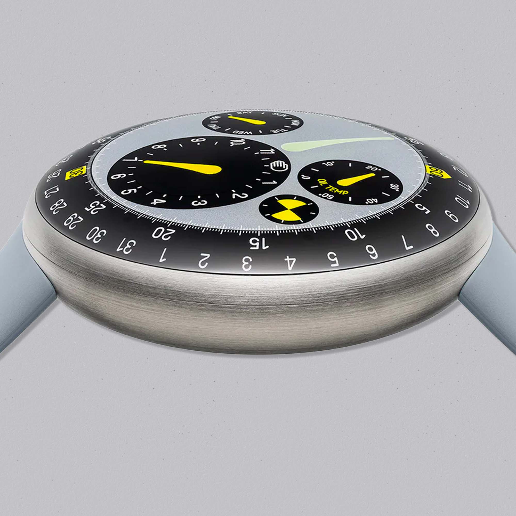 Discover the Ressence Type 33 Marc Newson, a study in purity and motion. Its orbital display and organic case shape create a uniquely tactile experience.