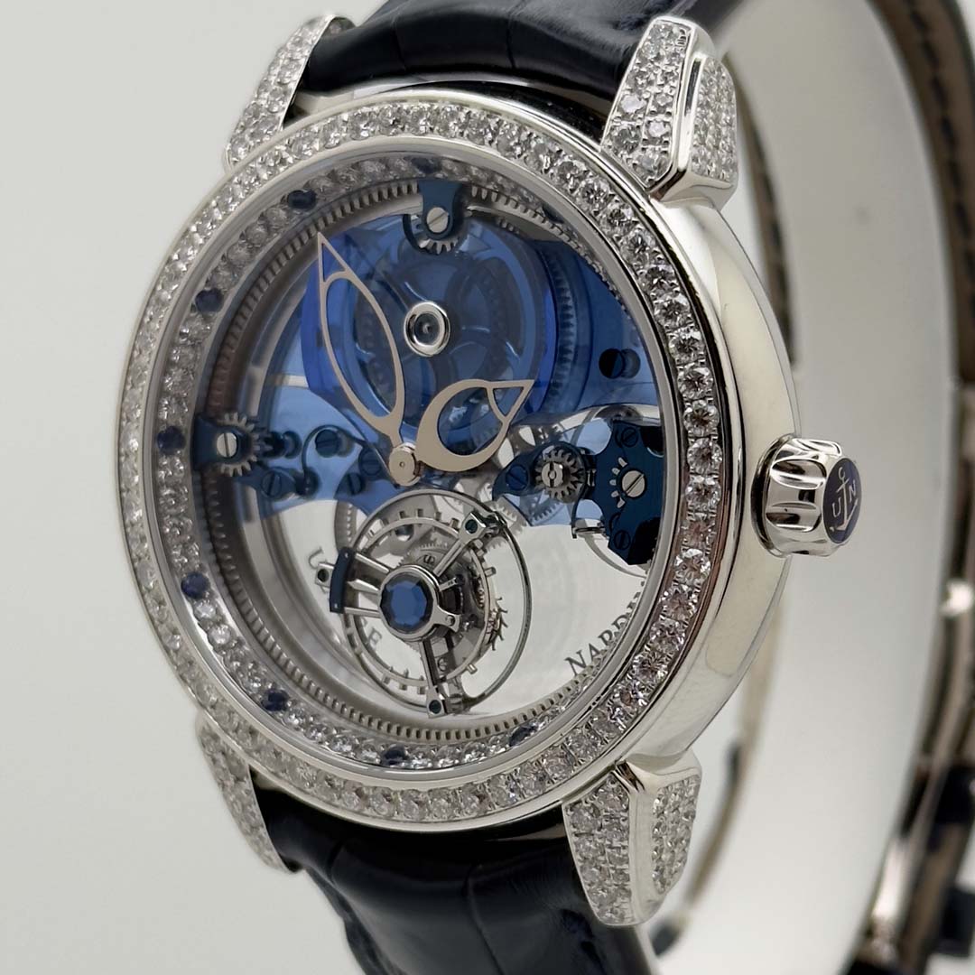 ROYAL BLUE MYSTERY TOURBILLON 41MM PLATINUM