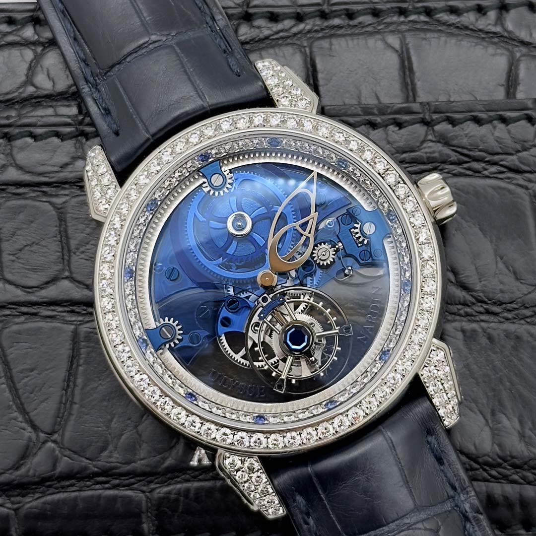 ROYAL BLUE MYSTERY TOURBILLON 41MM PLATINUM