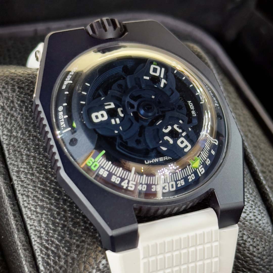 URWERK UR-100V BLUE PLANET LIMITED EDITION OF 25