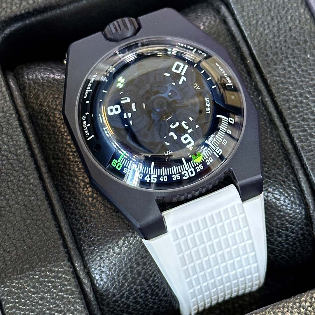URWERK UR-100V BLUE PLANET LIMITED EDITION OF 25
