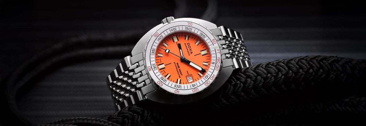 DOXA Watches: A Legacy of Dive Watch Excellence Now at Swiss Gallery U