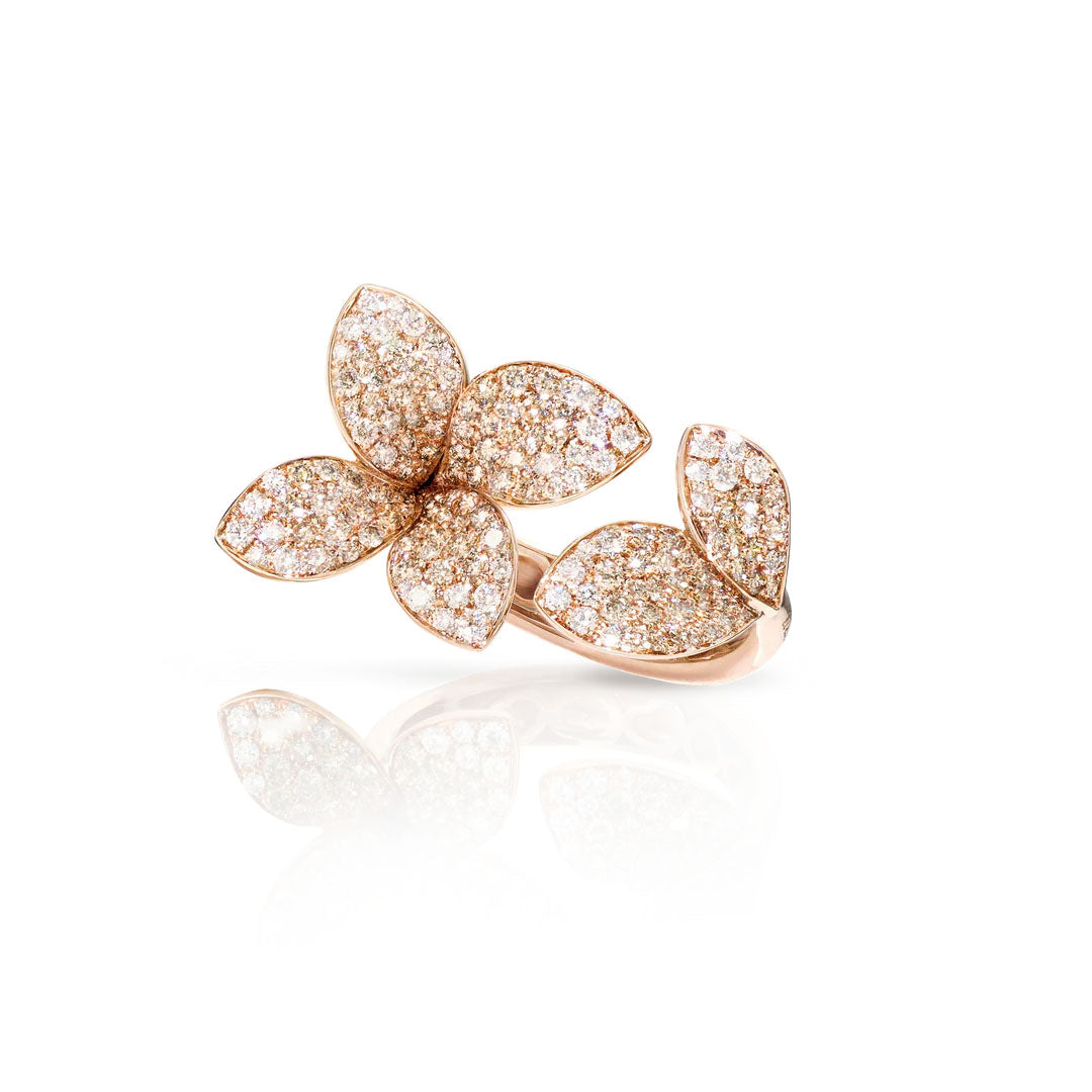 16690r-six-leaves-small-flower-ring-in-18k-rose-gold-with-white-and-champagne-diamonds-HERO
