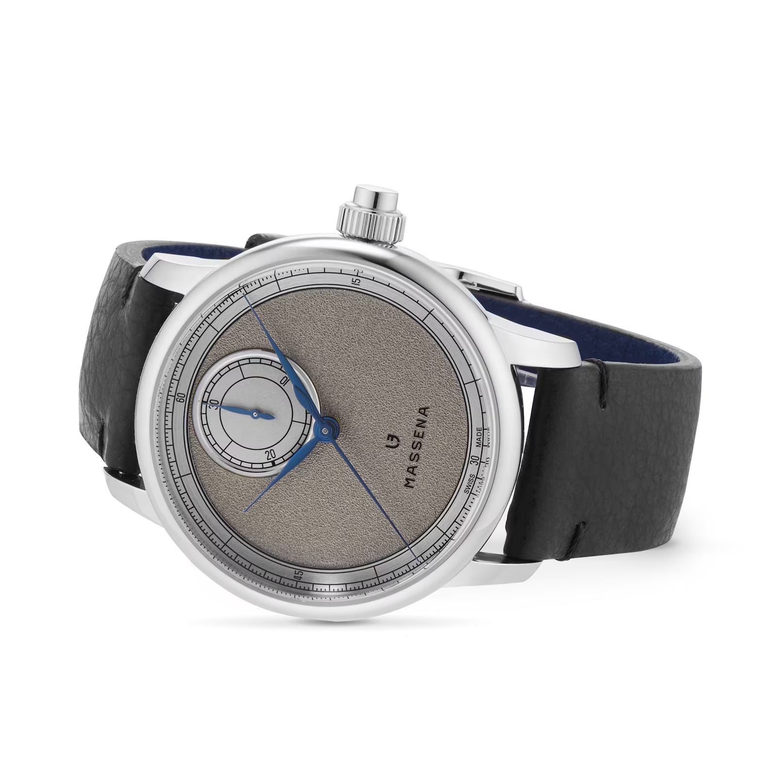 Le Chronographe Monopoussoir Louis Erard x Massena LAB Silver