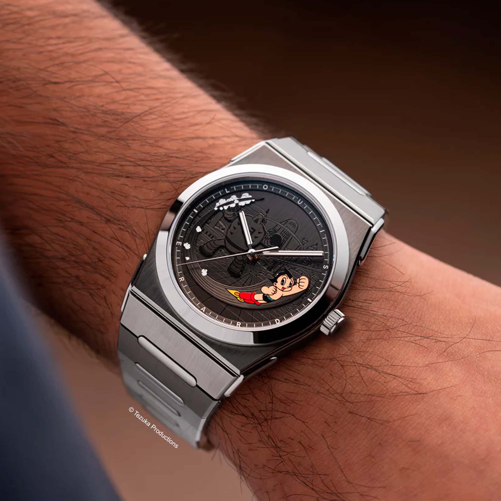 Discover the Louis Erard × Astro Boy 2340 — a playful fusion of art, anime and horology, crafted in Switzerland in a striking limited edition.