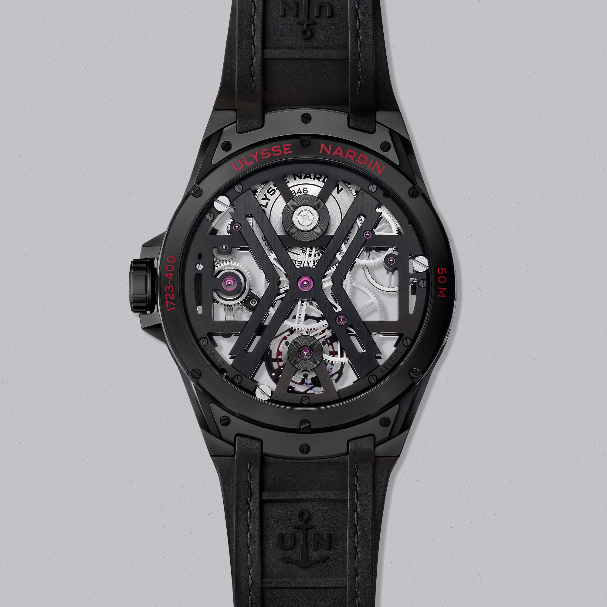 45mm-blast-tourbillon-titanium-black-dlc-blacK-rubber-strap-back