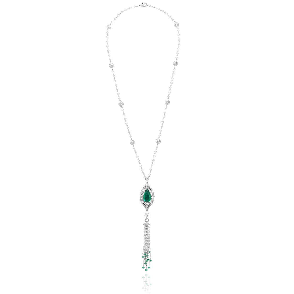 eden-necklace-in-white-gold-diamonds-44,94-ct-and-zambia-drop-cut-emerald-14,19-ct