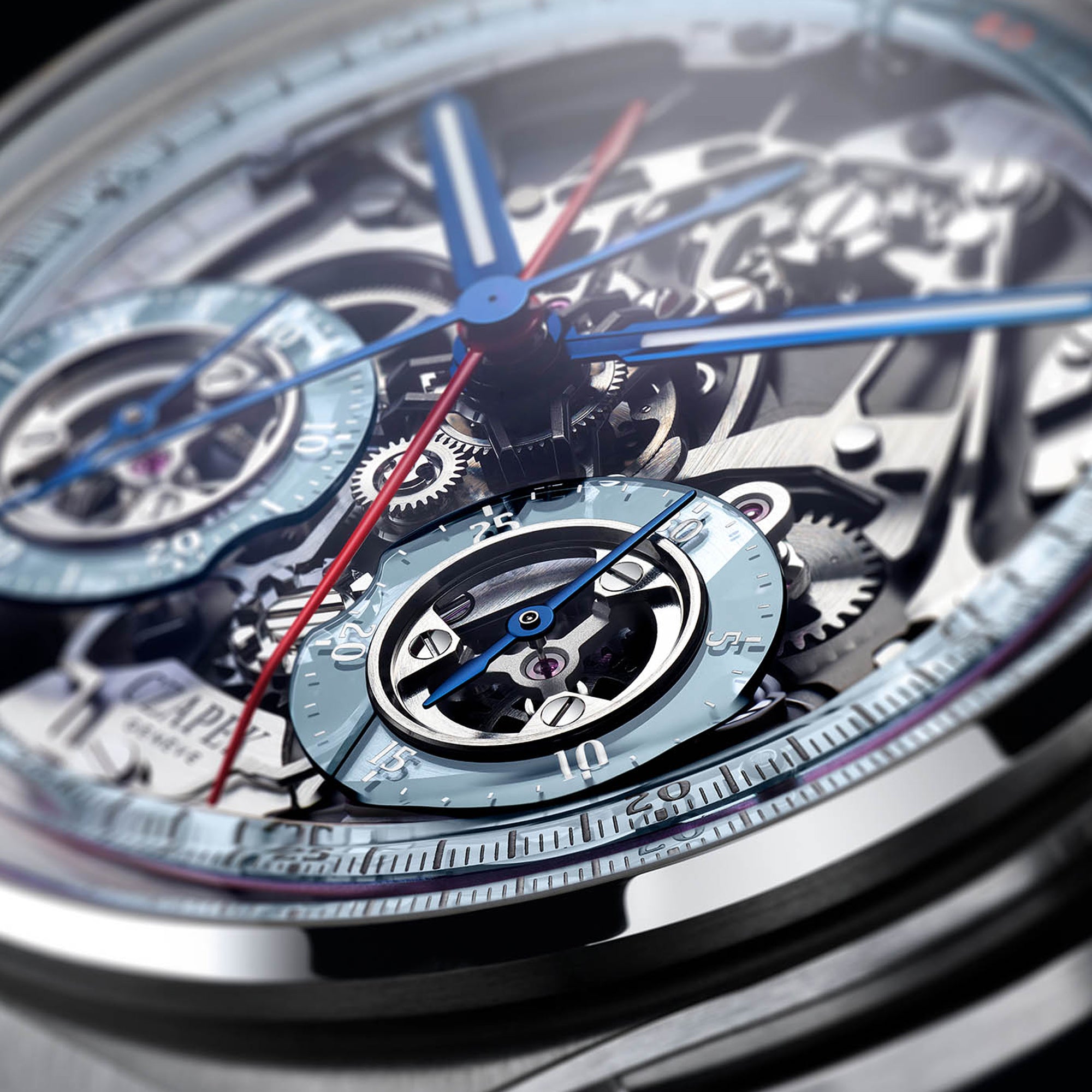 ANTARCTIQUE-CHRONOGRAPH-Rattrapante-Ice-Blue-dial