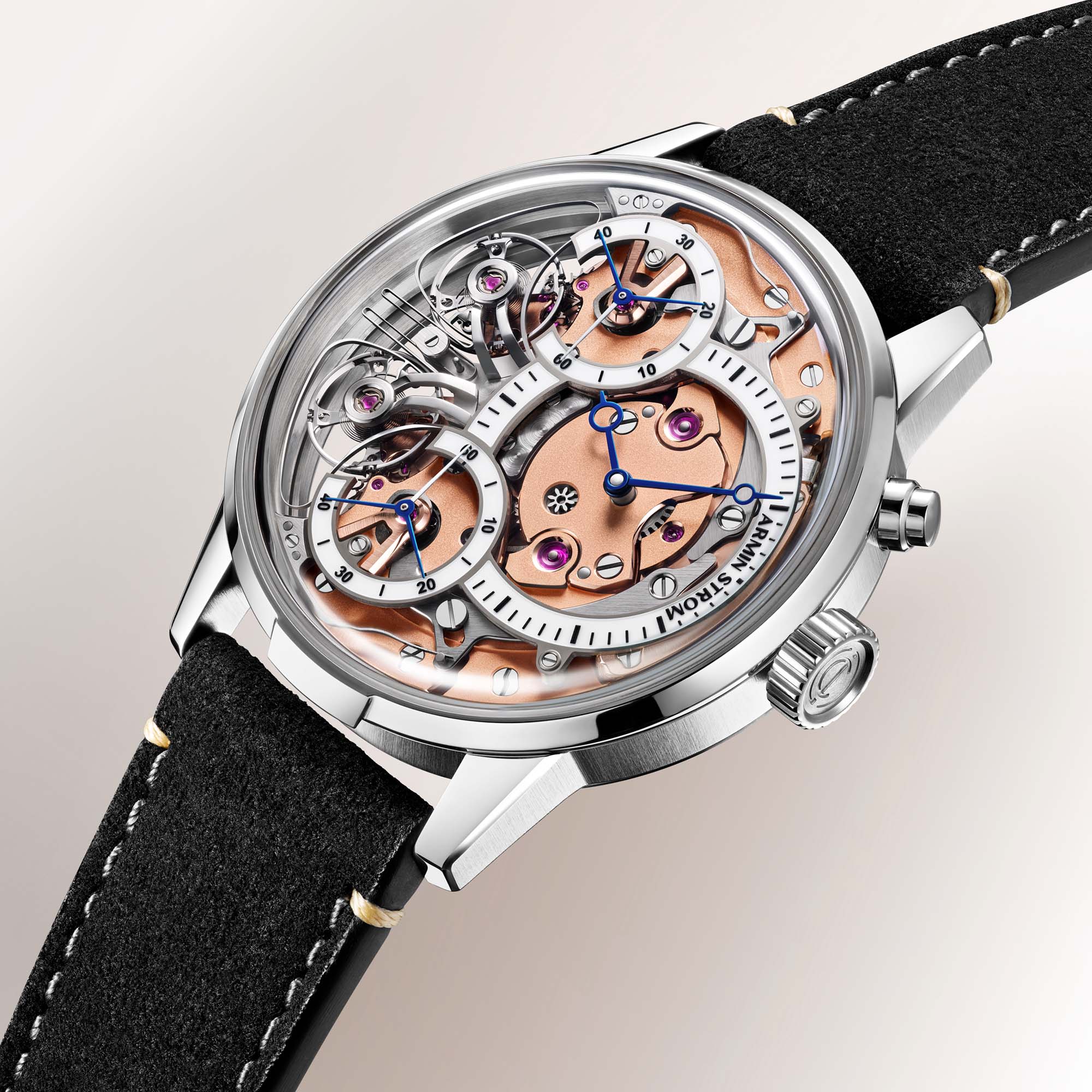 Experience the Armin Strom Mirrored Force Resonance Zeitgeist 1665 — limited to 25 pieces, blending technical genius with modern Swiss horology.