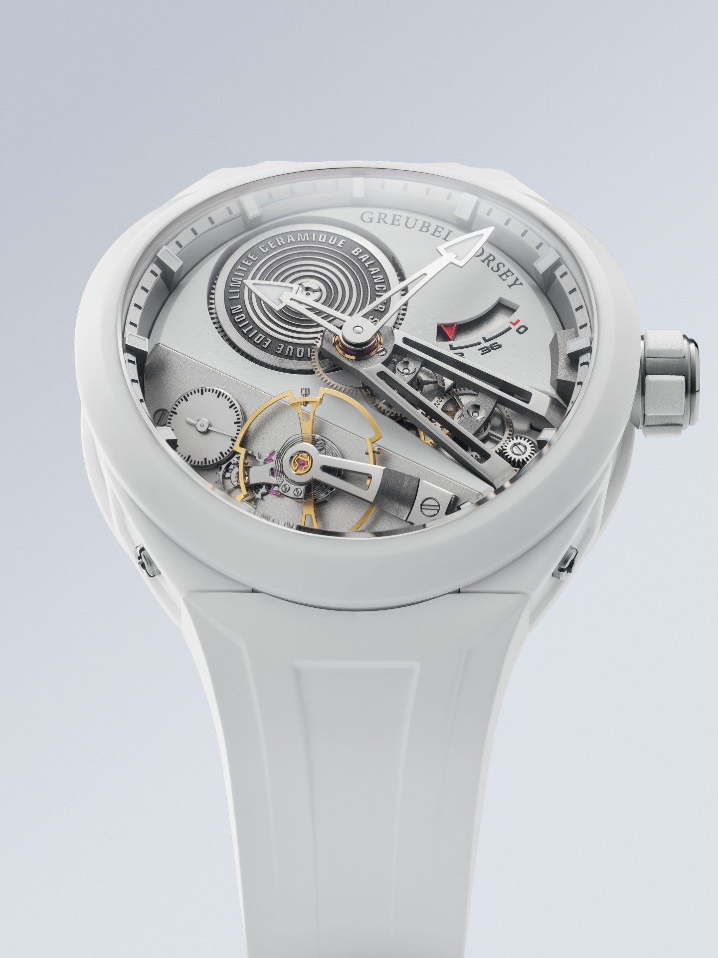 BALANCIER CONVEXE S2 WHITE CERAMIC