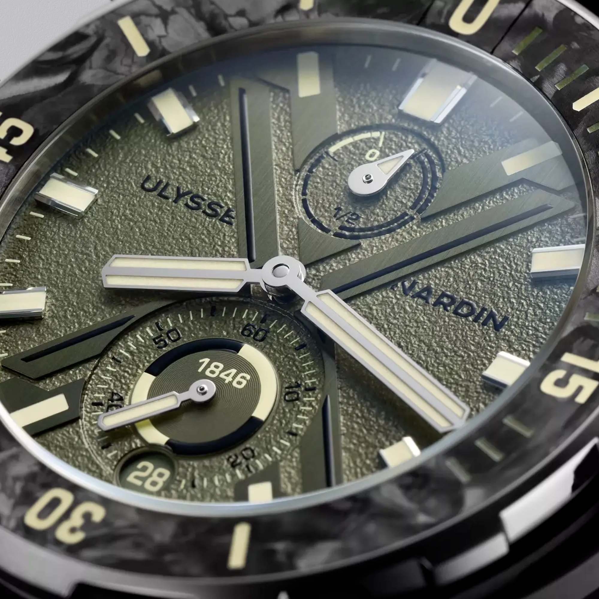 Discover the Diver Net OPS 44mm by Ulysse Nardin, a sustainable diver’s watch built from upcycled materials with bold, modern design.