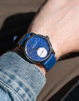       Excellence-Petite-Seconde-Lapis-Lazuli-wrist