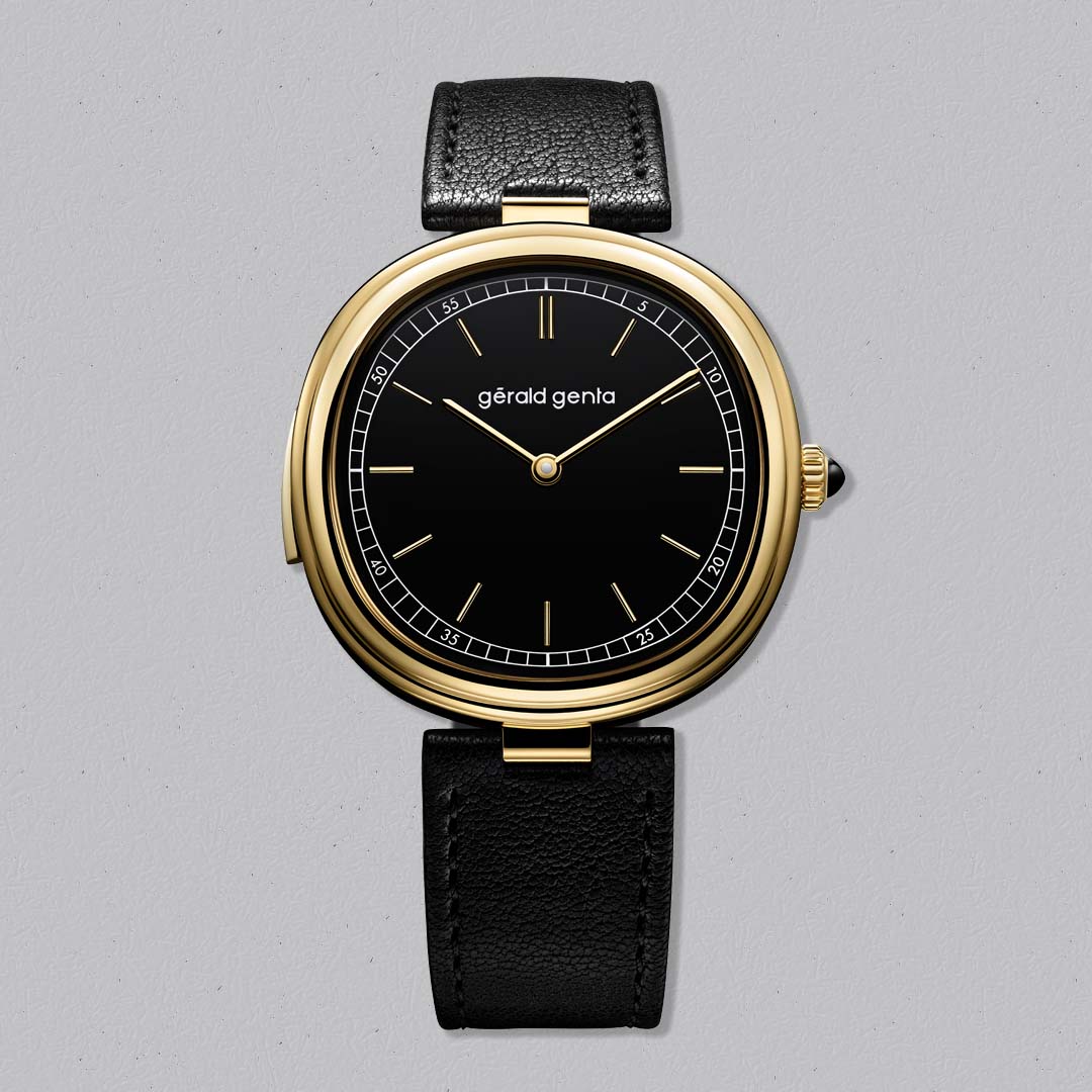 Discover the Gerald Genta Genève Minute Repeater, a rare Swiss luxury watch in yellow gold with exceptional acoustic mastery, available in London.