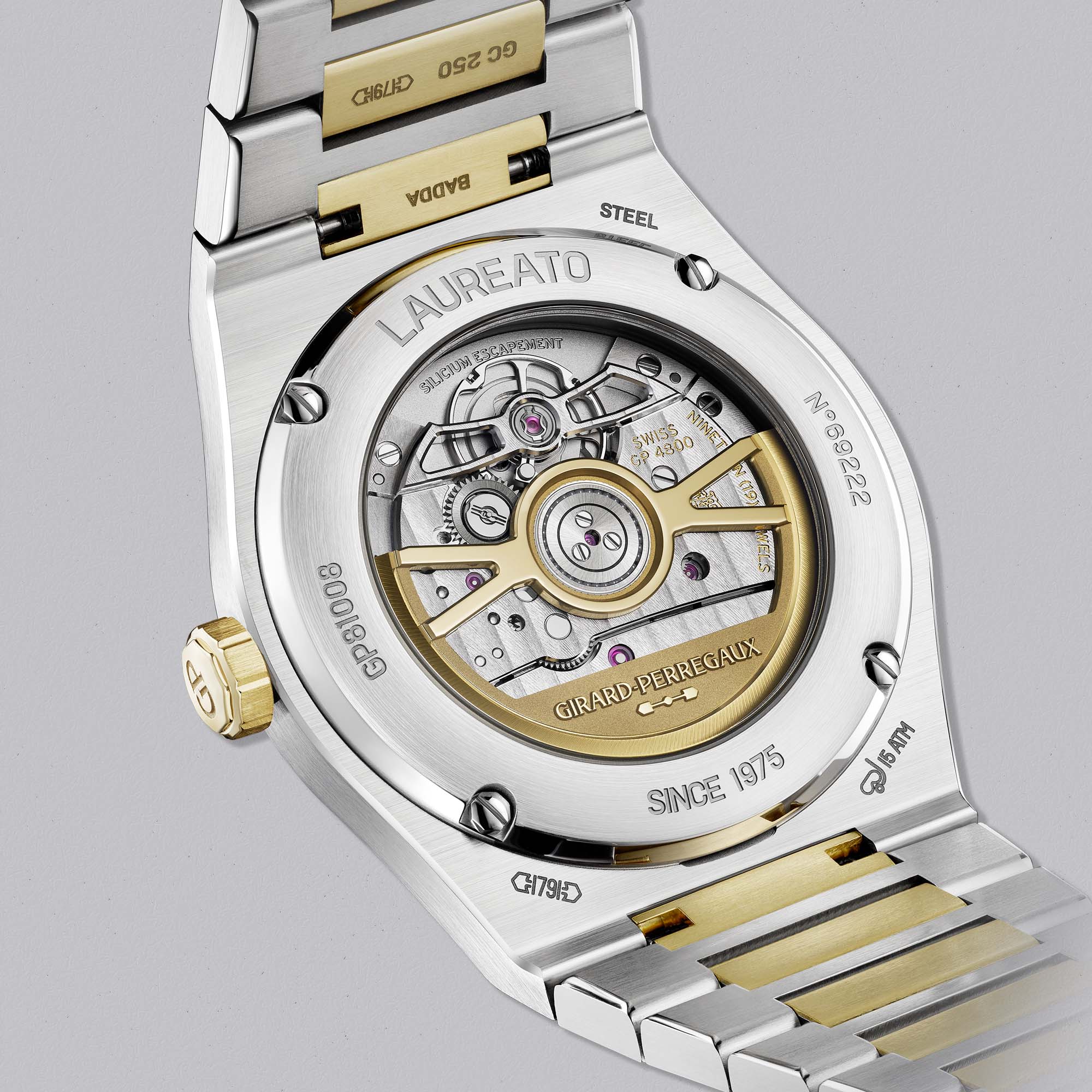 The Girard-Perregaux Laureato Fifty Limited Edition of 200 marks 50 years of the Laureato with a balanced design and in-house Swiss movement.