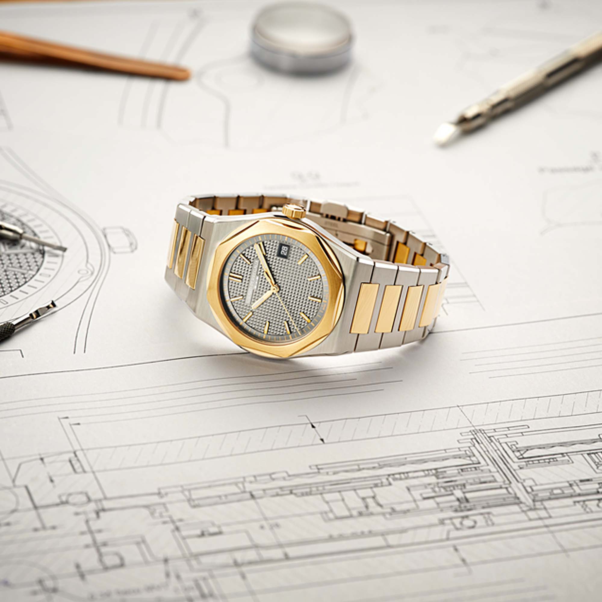 Marking the 50th anniversary of the Laureato, this Girard-Perregaux Laureato Fifty limited edition of 200 reflects timeless Swiss design.