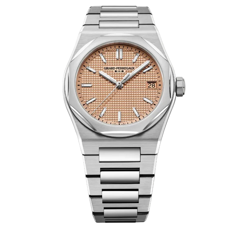 Laureato Fifty 36mm rose gold-toned dial
