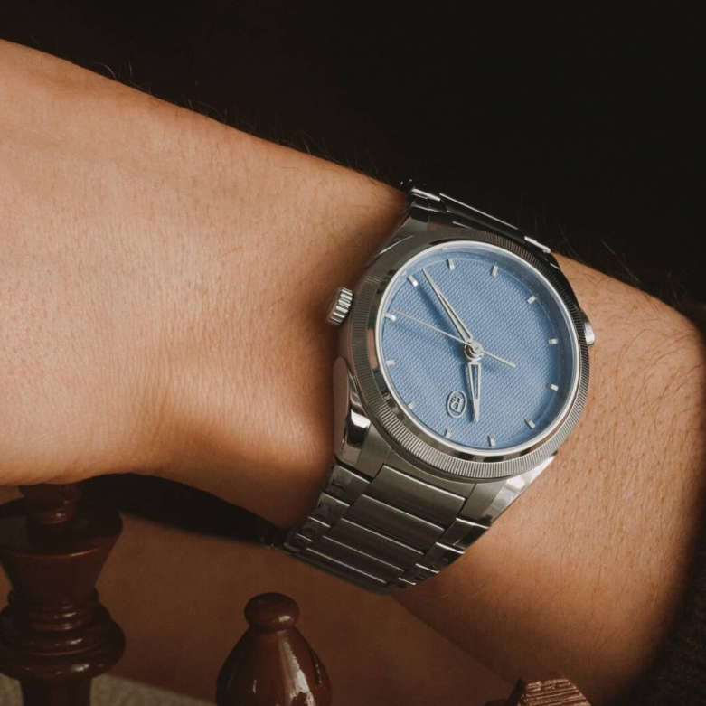 Tonda PF Chronographe Mysterieux Steel Platinum Mineral Blue