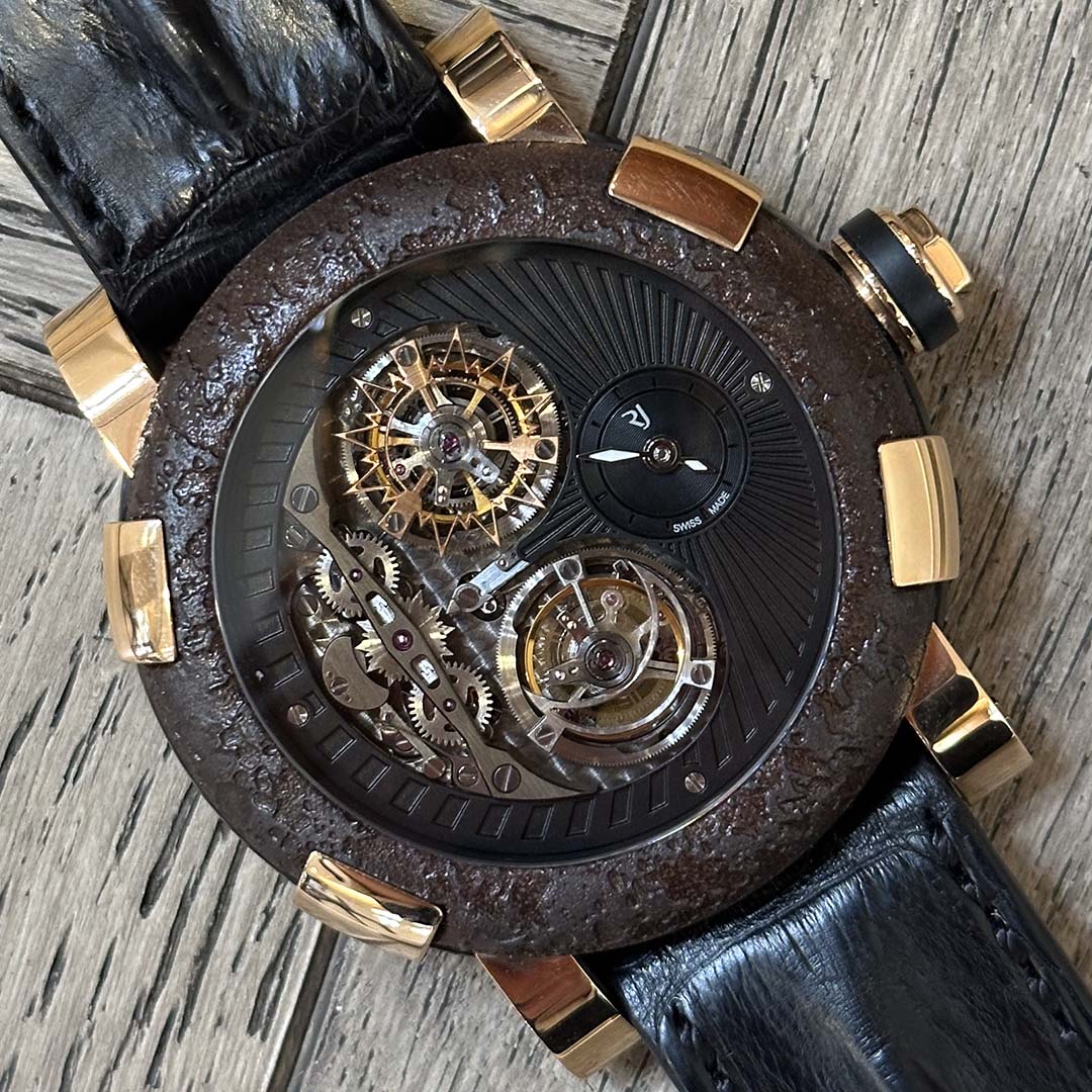 Romain Jérôme Titanic-DNA Tourbillon ref. RJTTOSP00204, limited edition of 5. Case 03/5 from 2023, New Old Stock with full box and papers.
