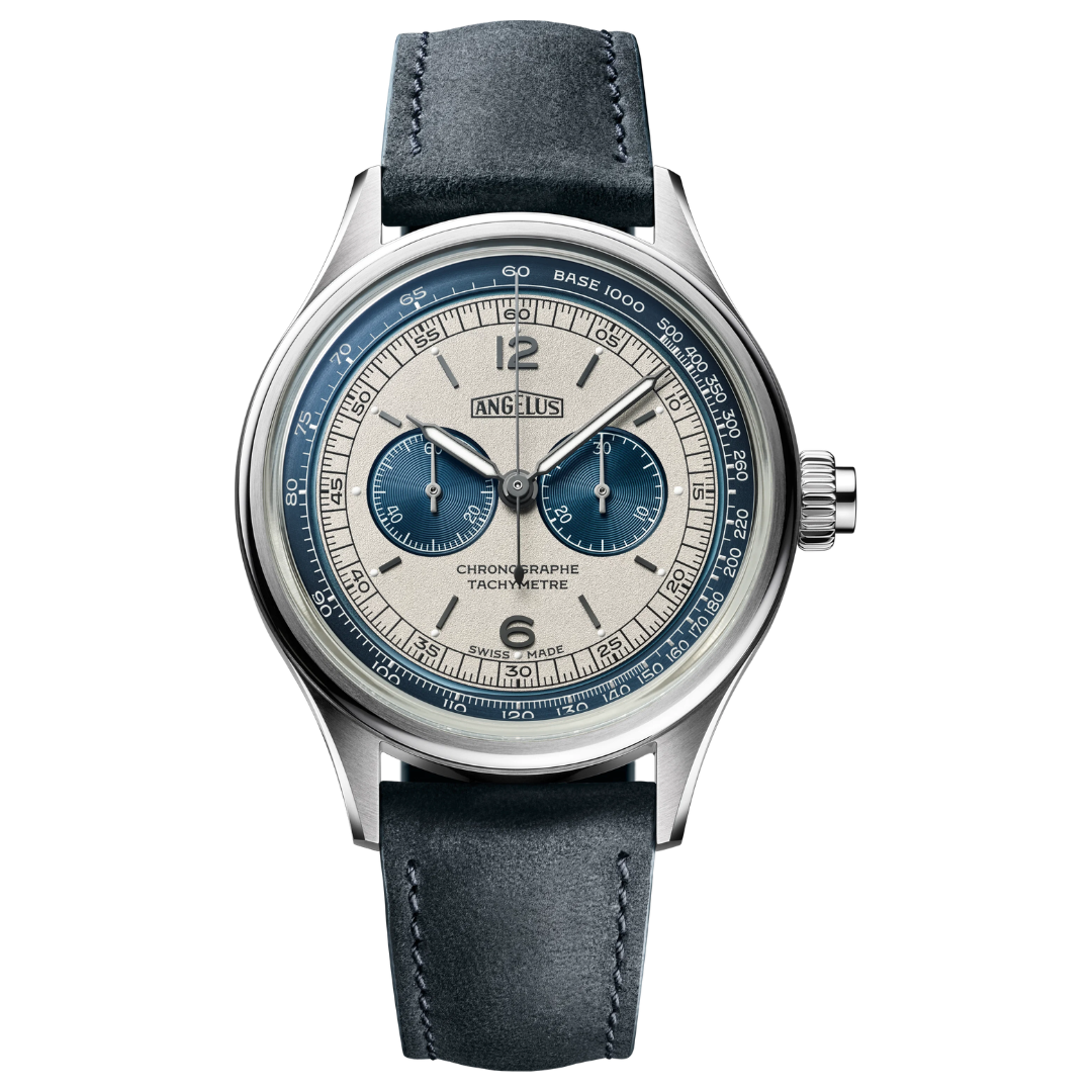 Angelus - La Fabrique Chronographe Tachymètre Steel Grey