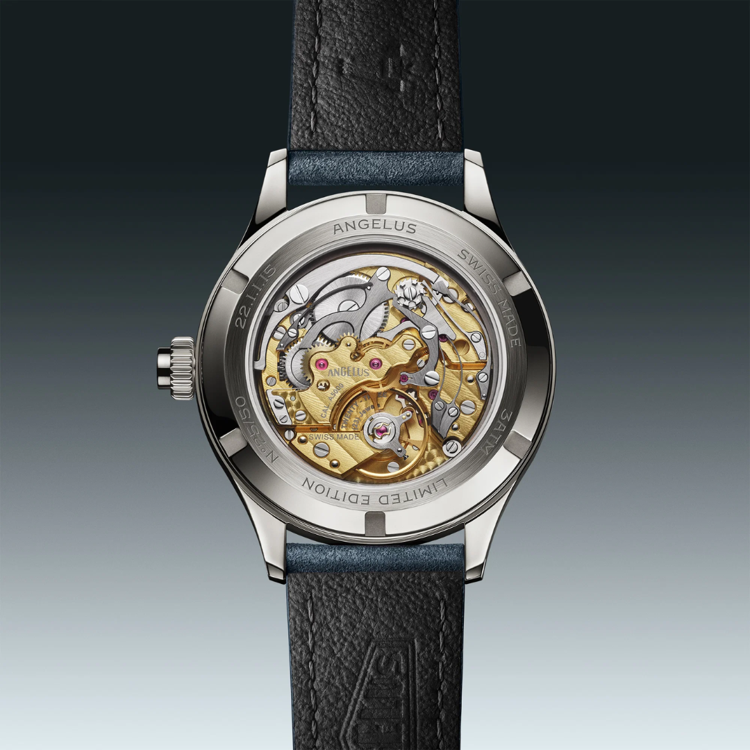 Angelus - La Fabrique Chronographe Tachymètre Steel Grey