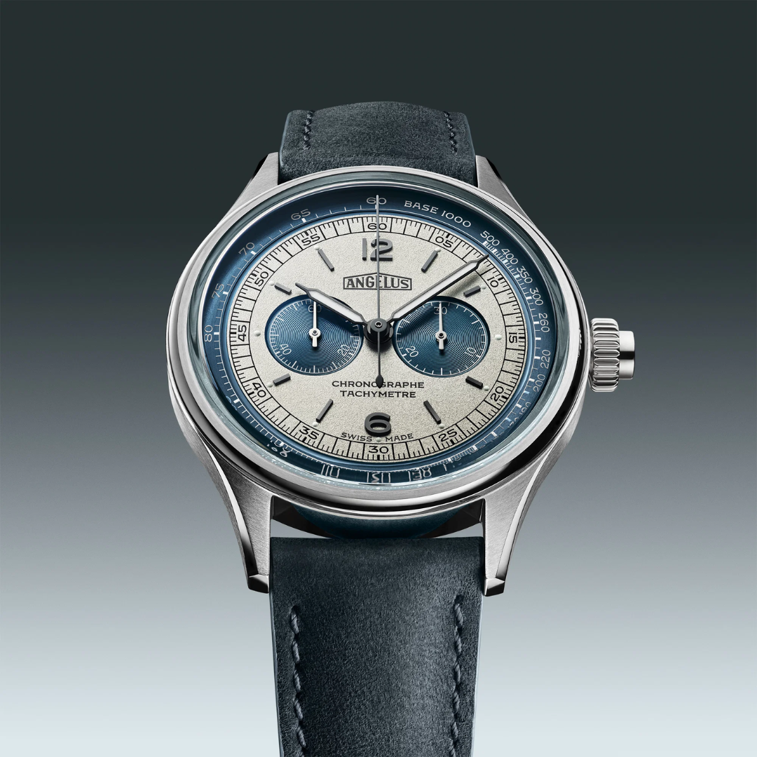 Angelus - La Fabrique Chronographe Tachymètre Steel Grey