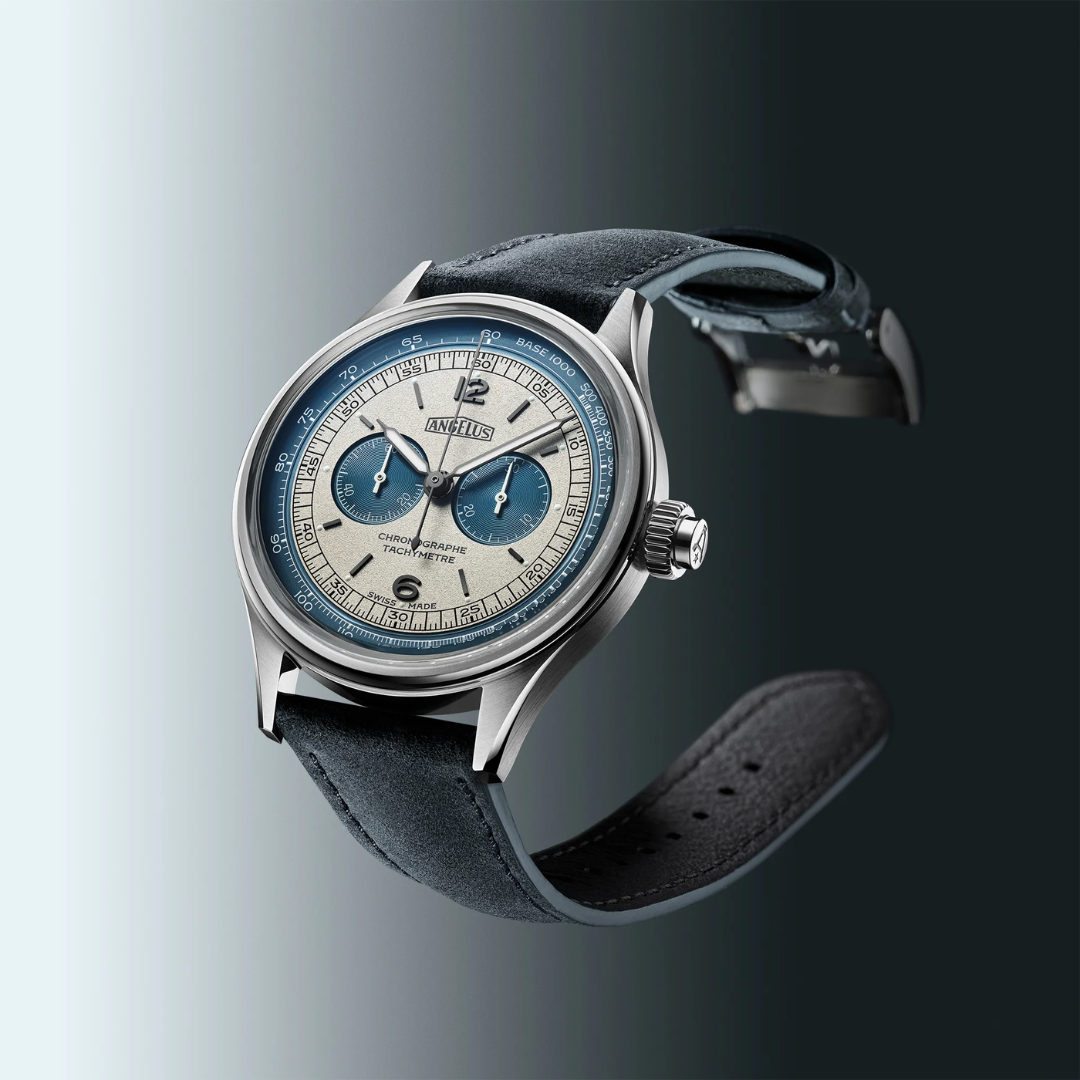 Angelus - La Fabrique Chronographe Tachymètre Steel Grey