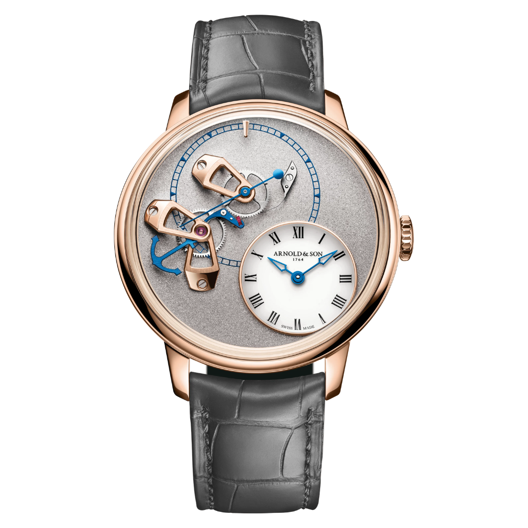Arnold & Son - Chronometry DSTB Stop-Seconds Red Gold Cliff Grey