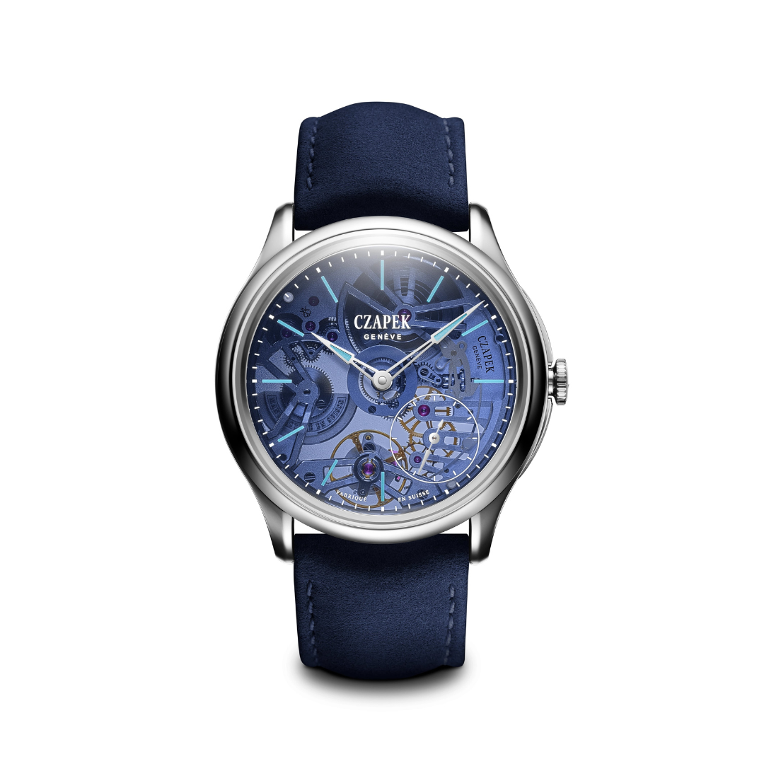 Czapek & Cie Promenade Transparencies Aqua Blue