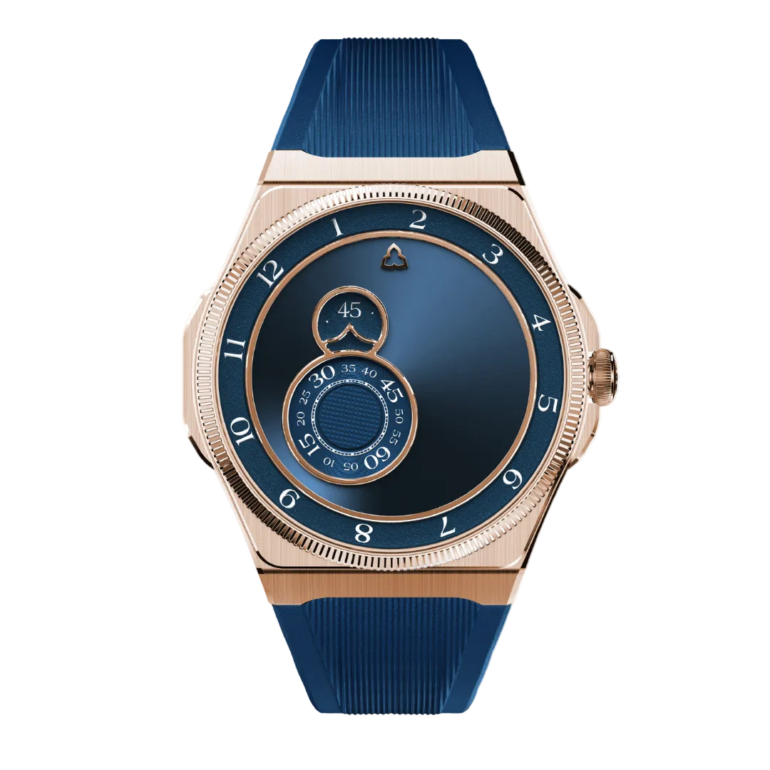 Trente-Deux Sunray Blue Rose Gold