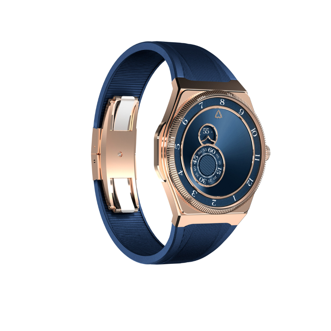 Trente-Deux Sunray Blue Rose Gold