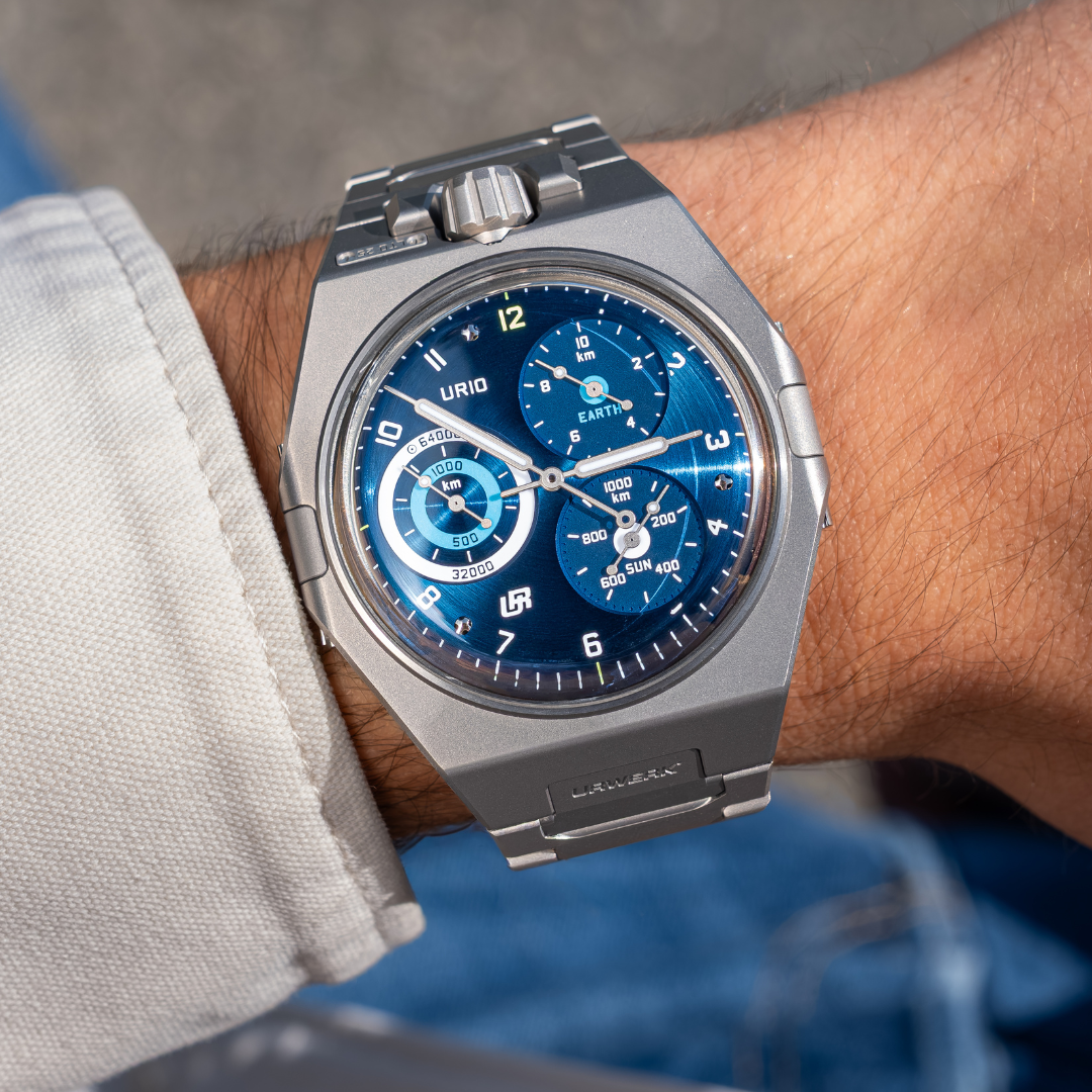 URWERK UR-10 SpaceTime Blue Final Edition