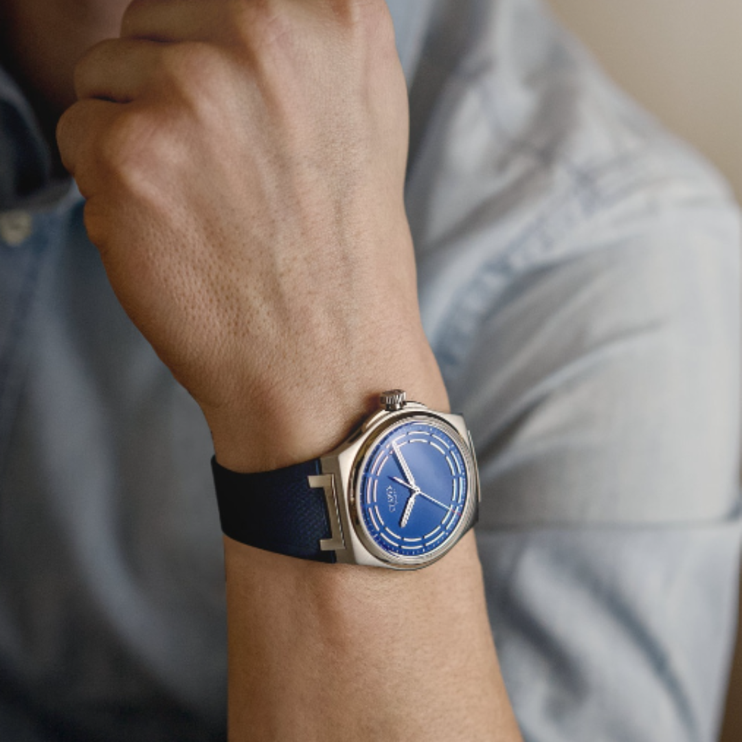 Czapek Antarctique Titanium Dark Sector Cosmic Blue