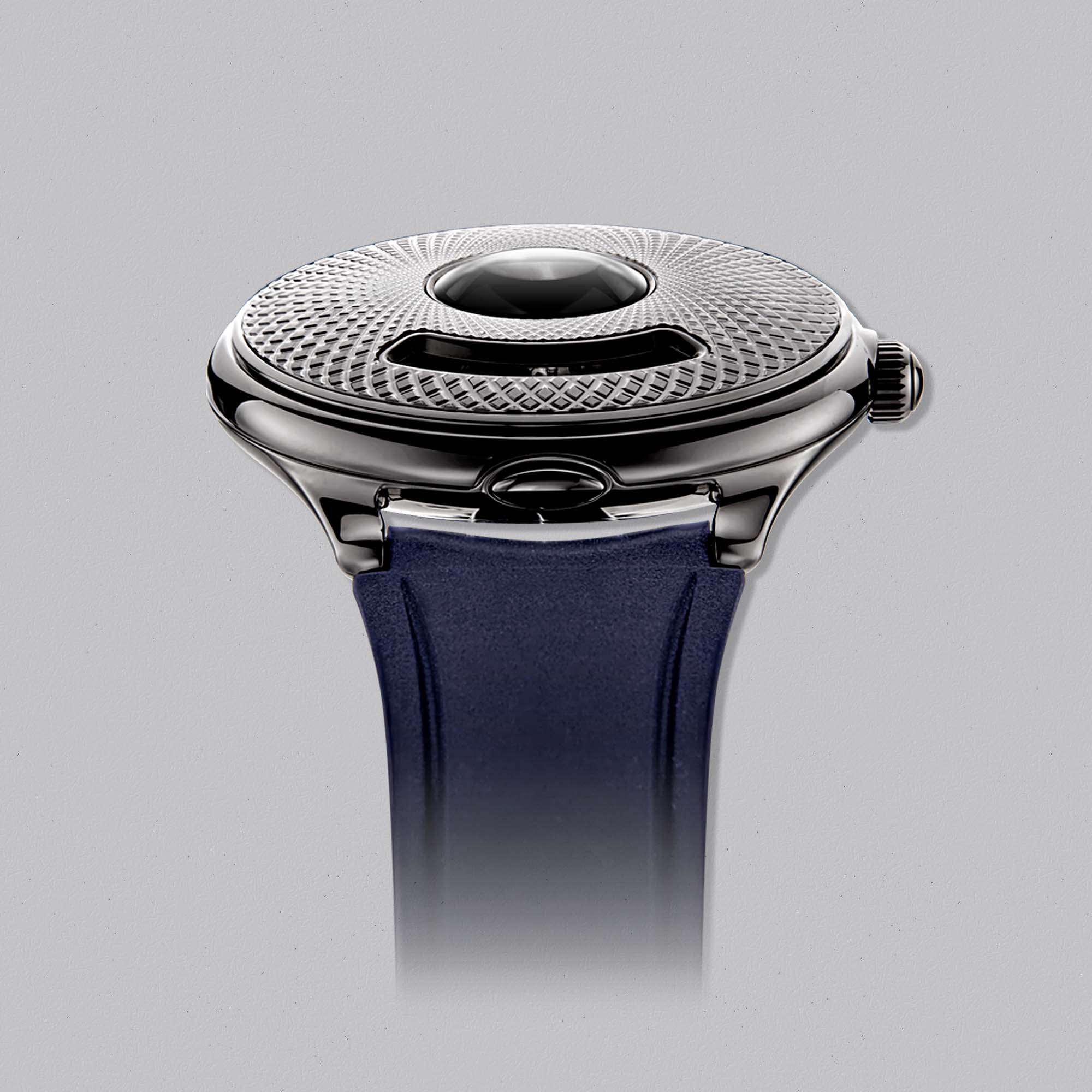 Limited to 100 pieces, the Czapek Time Jumper Steel 40.5mm redefines time display with a 24-hour jumping hour and trailing minutes.