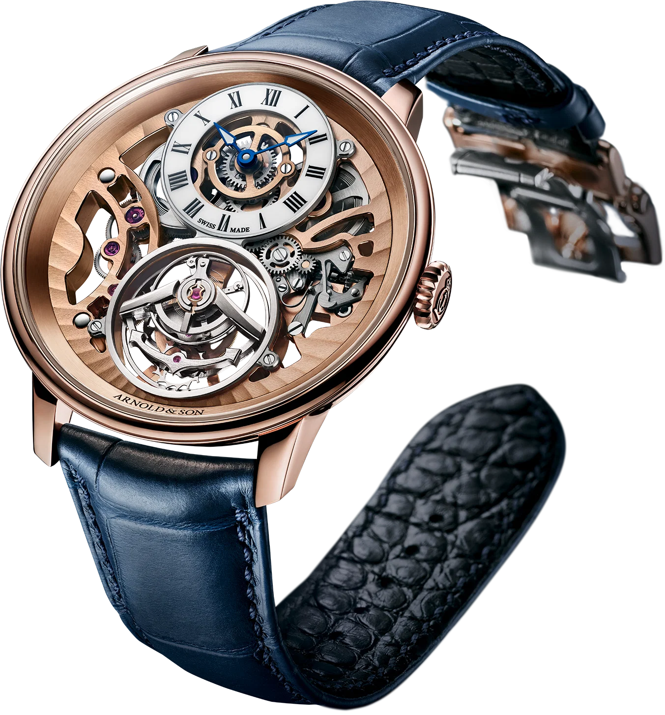 Ultrathin Tourbillon Skeleton Red Gold LTD 28