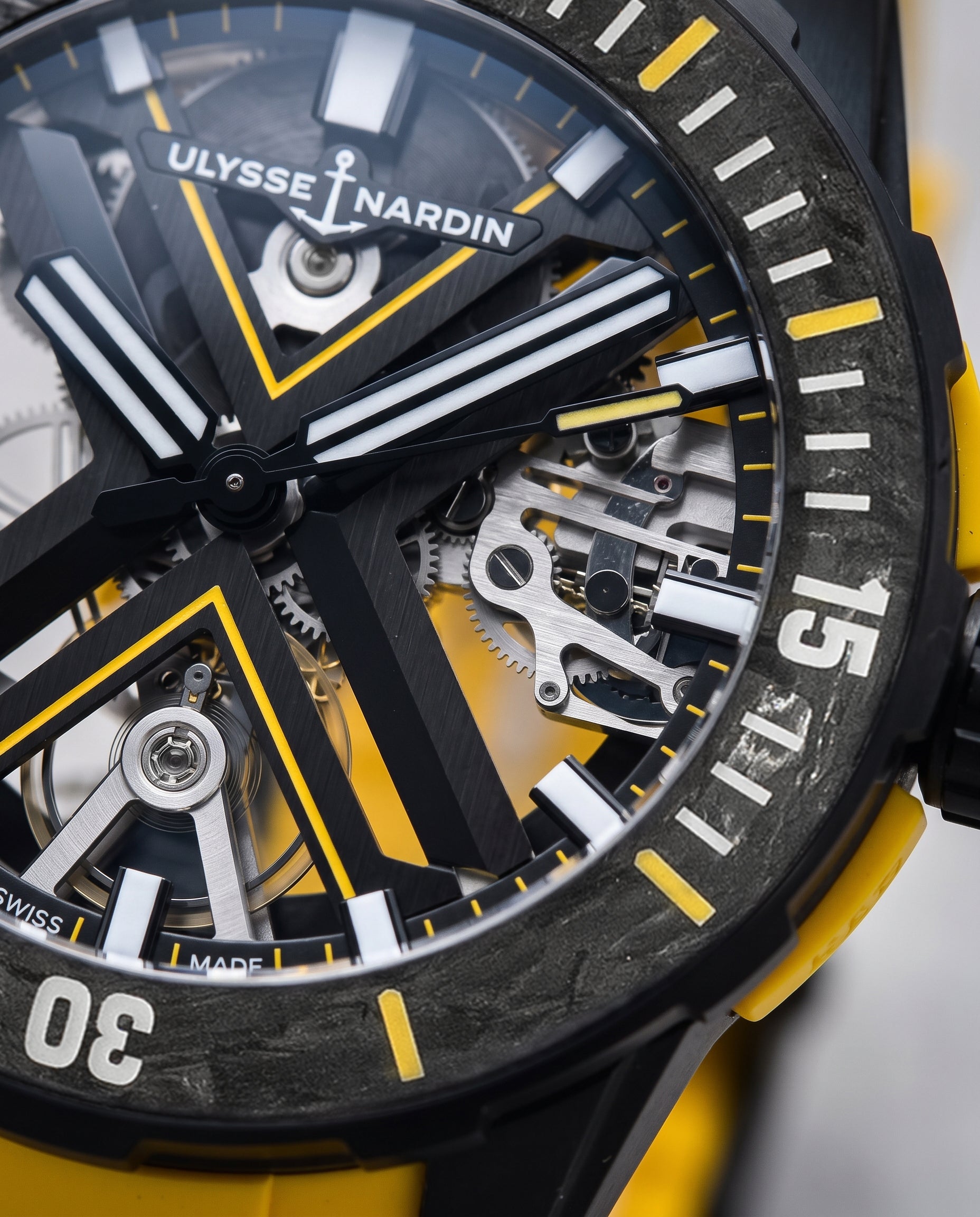 ULYSSE NARDIN DIVER X SKELETON BLACK CARBONIUM LIMITED EDITION OF 175