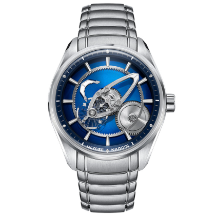 Freak X Blue Stainless Steel Bracelet