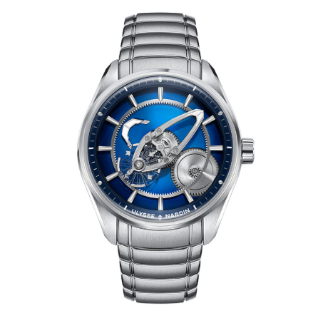 FREAK X BLUE STAINLESS STEEL BRACELET