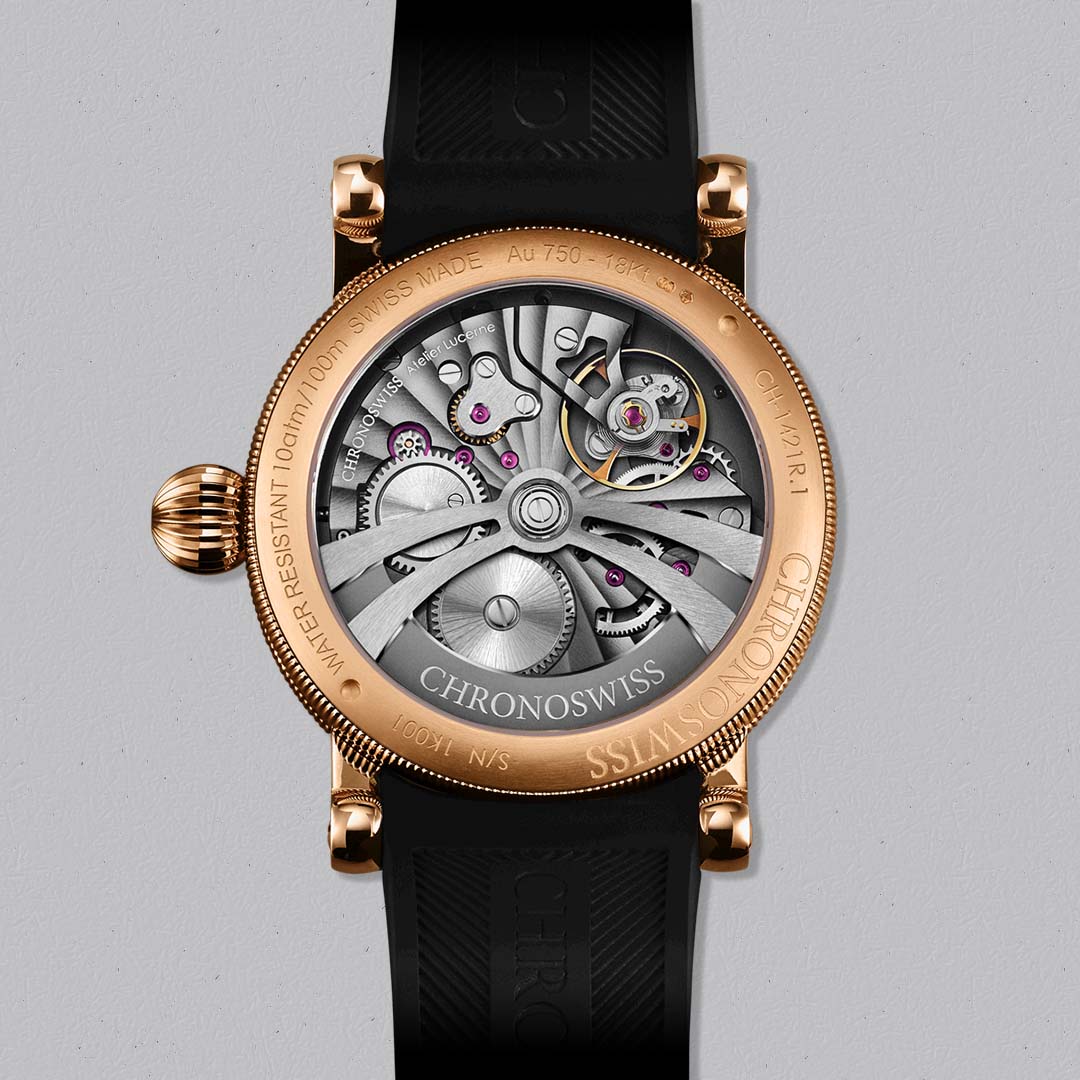 Discover the Chronoswiss Delphis Dracula, a bold Area 51 timepiece with dramatic enamel dial and manufacture movement.