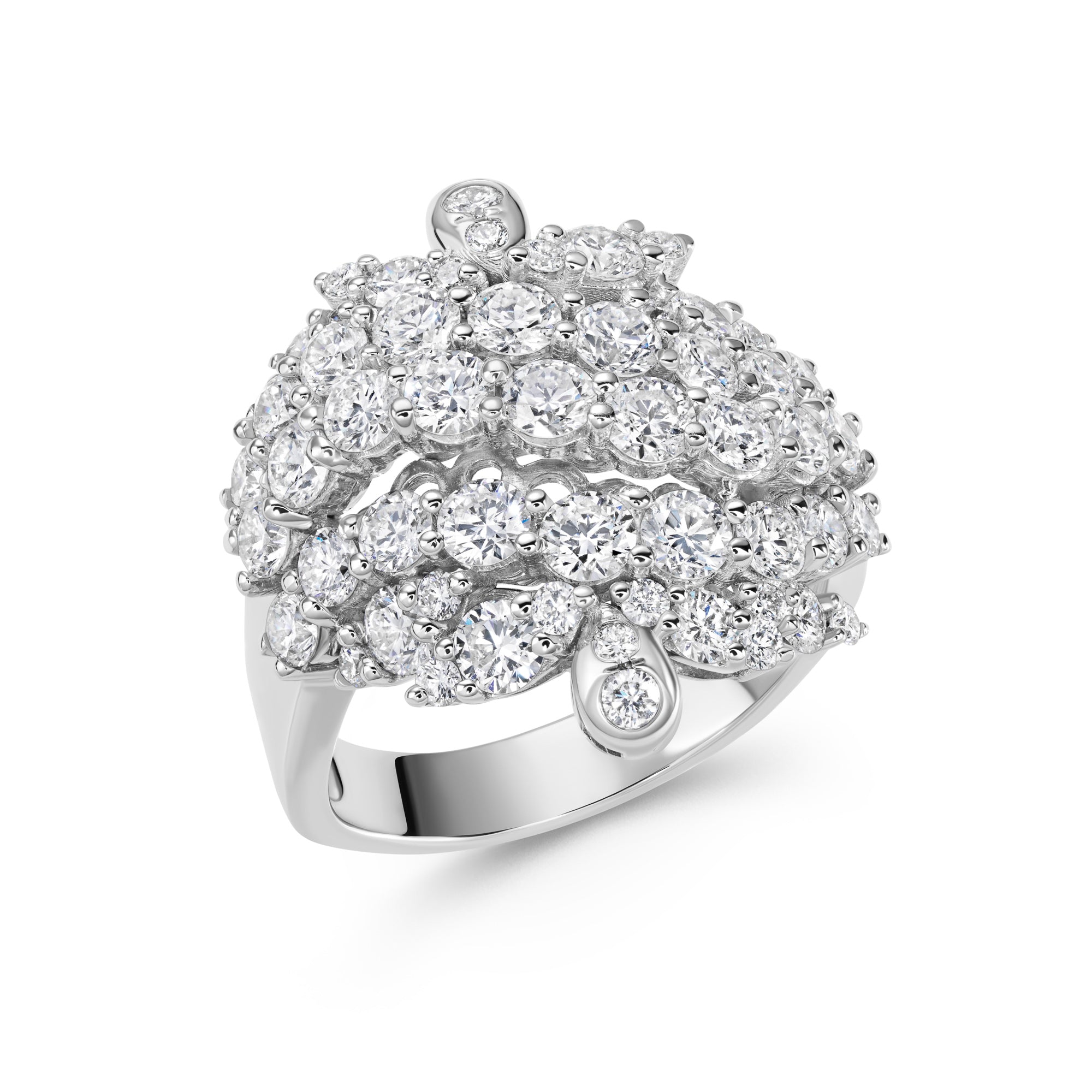 cluster-diamond-18k-white-gold-ring