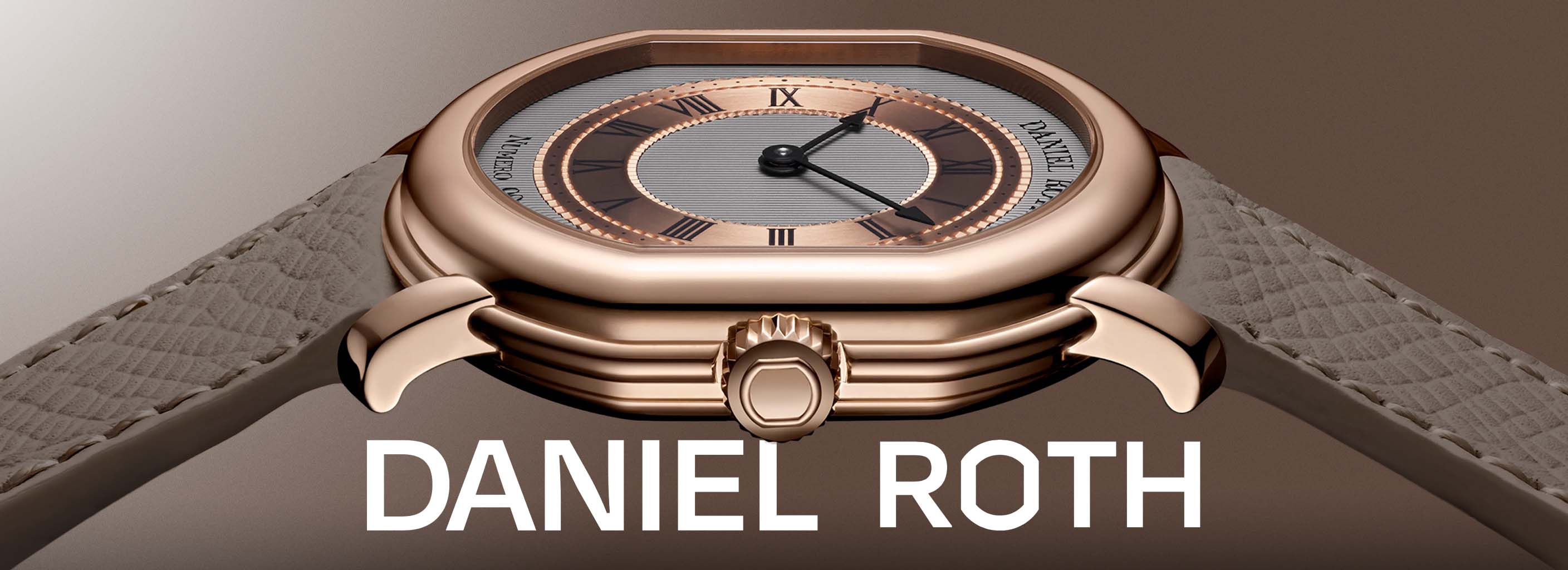 Discover Daniel Roth at Swiss Gallery, independent haute horlogerie defined by architectural cases, classical proportions, and uncompromising mechanical integrity.