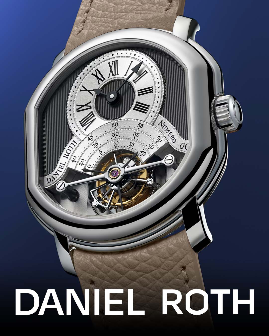 Discover Daniel Roth at Swiss Gallery, independent haute horlogerie defined by architectural cases, classical proportions, and uncompromising mechanical integrity.