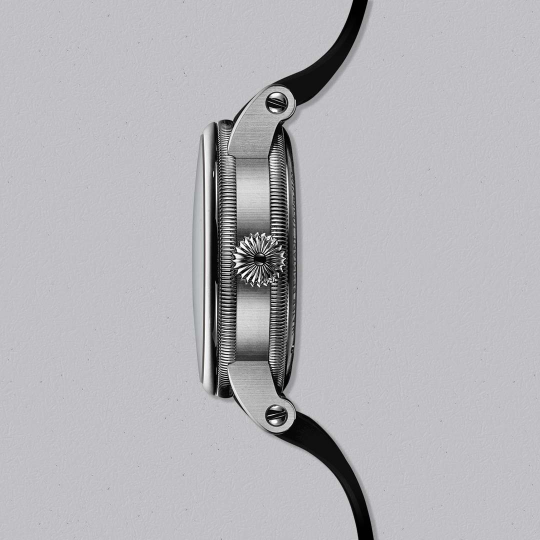 Shop the Chronoswiss Evolution Delphis Dune at Swiss Gallery UK, a modern mechanical watch limited to 50 pieces.