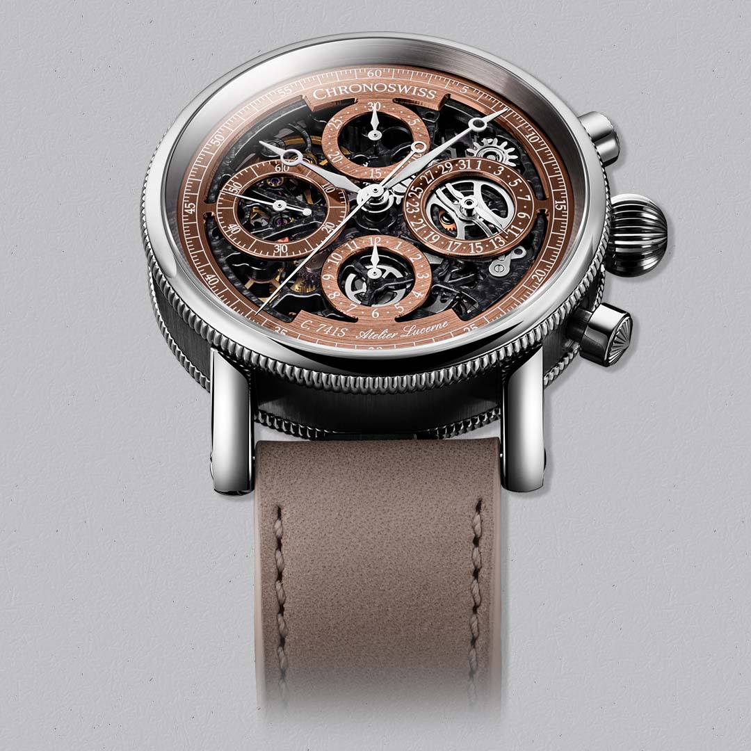 Chronoswiss Evolution Opus Chronograph Dakar, a bold mechanical chronograph inspired by heat, earth, and time.