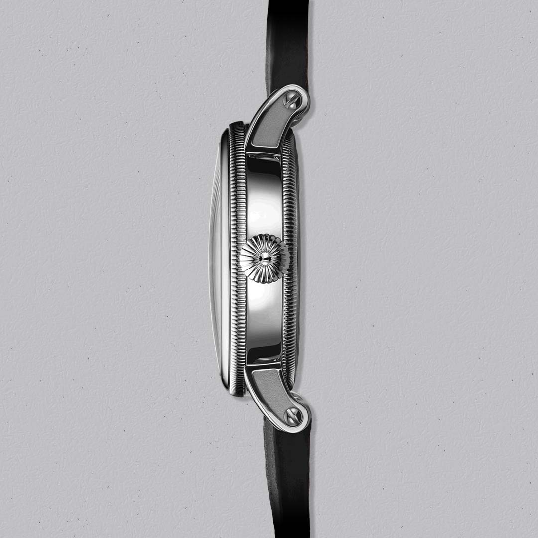 The Evolution Small Second Desert by Chronoswiss pairs artisanal hand finishing with contemporary design and everyday wearability.