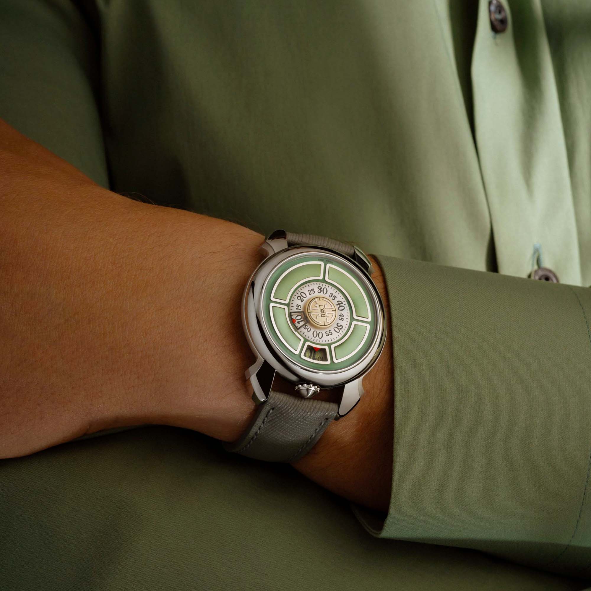 Explore the LABORMATIC Cinquanta LM50-001 by GAGA LABORATORIO, where mechanical watchmaking meets radical design and modern Italian character.