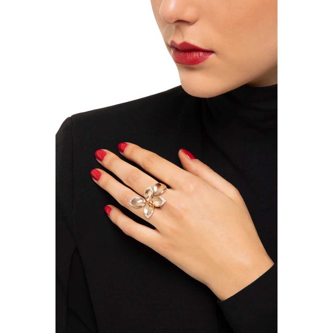 giardini-segreti-ring-18k-rose-gold-diamonds-five-leaves-16453r-hand