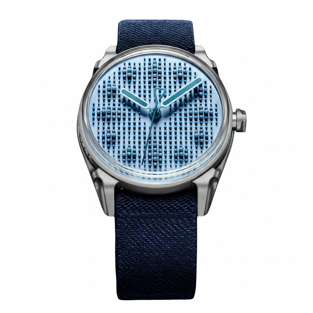 Discover the Kollokium PROJEKT 01 Variant G2, an avant garde mechanical watch defined by raw design, brutalist aesthetics, and uncompromising independent watchmaking.